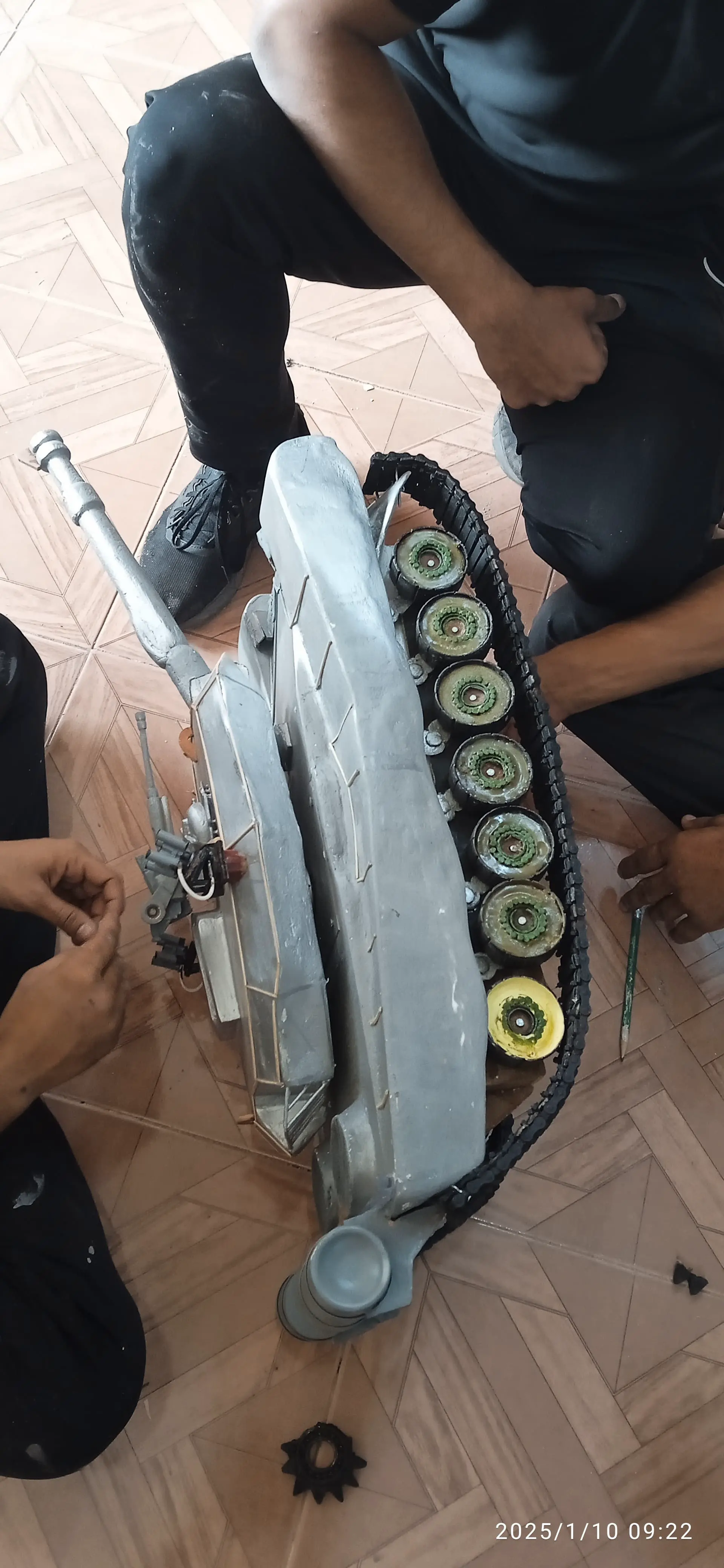 Tank modelling process 3